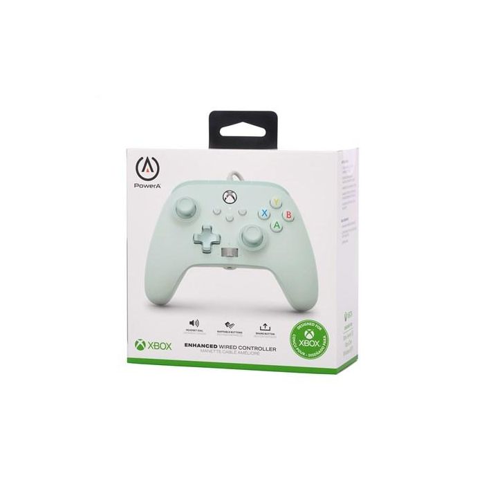 Enhanced Mando Con Cable Xbox Series X/S Azul De Algodon De Azucar POWER A XBGP0004-01 11