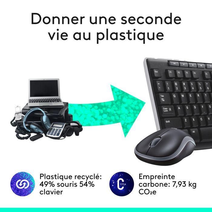 Logitech Teclado y Mouse Inalámbricos Mk270, Alcance 10m, Duración Batería 36/12 Meses, 8 Teclas Acceso Directo 8 Logitech Teclado y Mouse Inalámbricos Mk270, Alcance 10m, Duración Batería 36/12 Meses, 8 Teclas Acceso Directo 8
