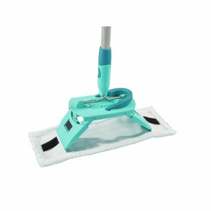 LEIFHEIT Clean Twist M Ergo micro duo 52123 Funda de microfibra de repuesto para fregona plana, limpia suavemente y absorbe 2