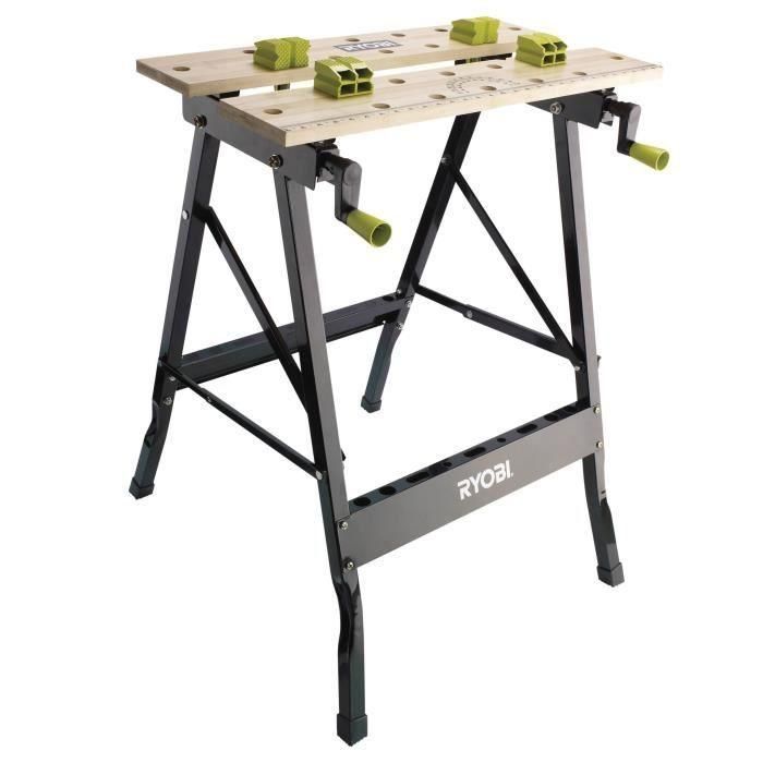Banco de trabajo plegable RYOBI RWB01 con carga máxima de 100 kg 1 Banco de trabajo plegable RYOBI RWB01 con carga máxima de 100 kg 1