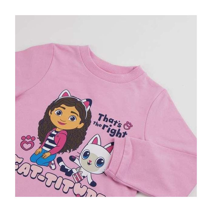 Vestido french terry gabby´s dollhouse 3 años 2