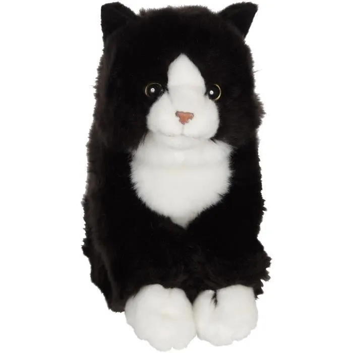 Gipsy Toys Peluche Gato Mimiz 28cm Negro/Blanco 2