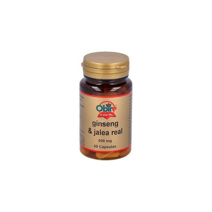 OBIRE Ginseng Y Jalea Real 60 Capletas Suplemento Energético