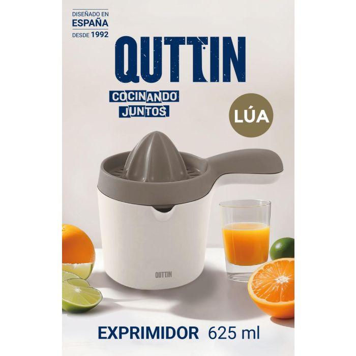 Inde Exprimidor Lua Quttin, Capacidad 625 ml, Medidas 18.3 x 10 x 14.4 cm (24 Unidades)
