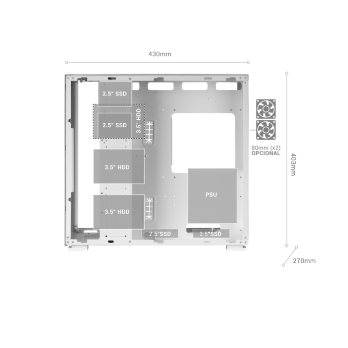 Mars Gaming MC-NOVA2 E-ATX Torre Gaming XXL Aluminio Doble Cristal Templado Panorámico 4 Mars Gaming MC-NOVA2 E-ATX Torre Gaming XXL Aluminio Doble Cristal Templado Panorámico 4