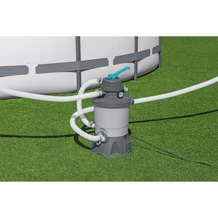 Bomba de filtración de arena para piscinas de hasta 18 m³ - Bestway - 3.596 L/h - Con prefiltro 1 Bomba de filtración de arena para piscinas de hasta 18 m³ - Bestway - 3.596 L/h - Con prefiltro 1