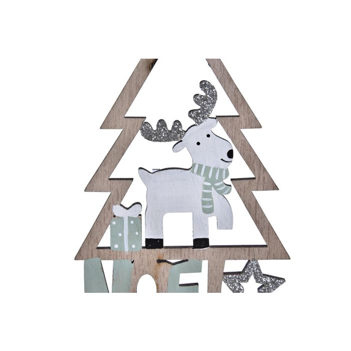 DKD Home Decor Decoración Colgante Navidad Moderna MDF, 24 Unidades, Colores Surtidos Verde, Natural y Blanco, 0.5x7.7x12 cm 2 DKD Home Decor Decoración Colgante Navidad Moderna MDF, 24 Unidades, Colores Surtidos Verde, Natural y Blanco, 0.5x7.7x12 cm 2