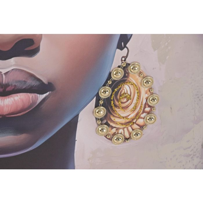 DKD Home Decor Cuadro Colonial Africana Multicolor 4 x 122 x 62 cm (2 Unidades)