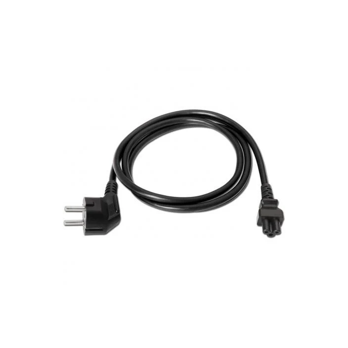 AISENS Cable Alimentacion Trebol CEE7/7 Macho a C5/H Macho 1.5 Metros Negro A132-0172 1 AISENS Cable Alimentacion Trebol CEE7/7 Macho a C5/H Macho 1.5 Metros Negro A132-0172 1