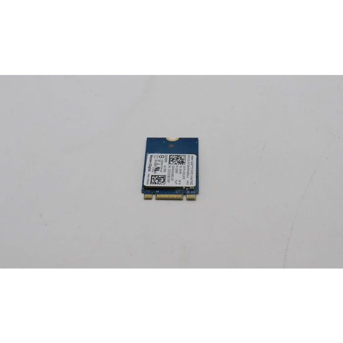 Lenovo M.2 PCIe NVMe SSD, 256GB capacity, M.2-2242 form factor, Gen3x2 speed, RoHS compliant for laptops and compact devices. 3