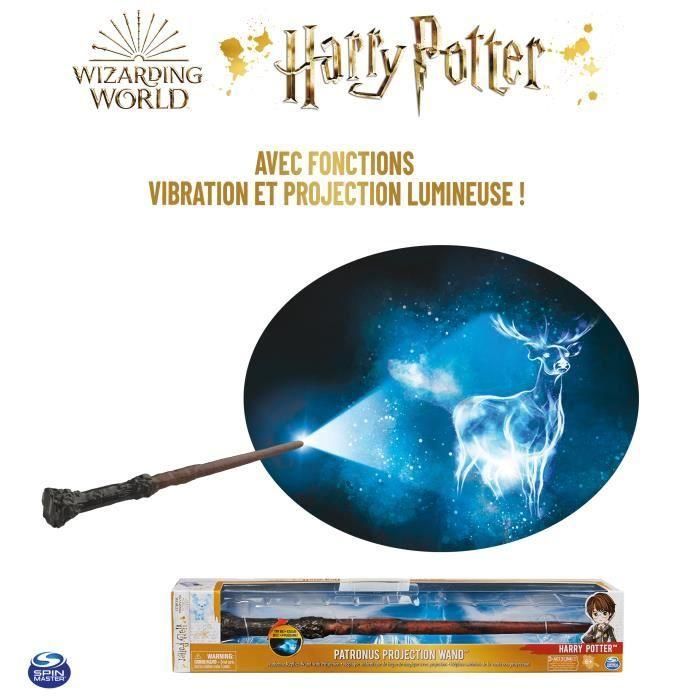 VARITA MÁGICA PROYECCIÓN PATRONUS HARRY POTTER Mundo Mágico 1 VARITA MÁGICA PROYECCIÓN PATRONUS HARRY POTTER Mundo Mágico 1
