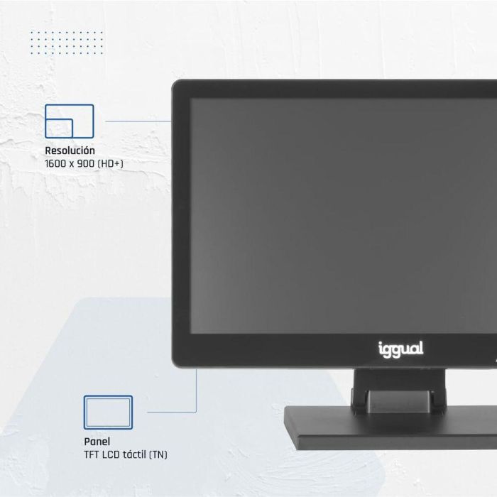 Monitor iggual IGG319857 15" HD+ 7