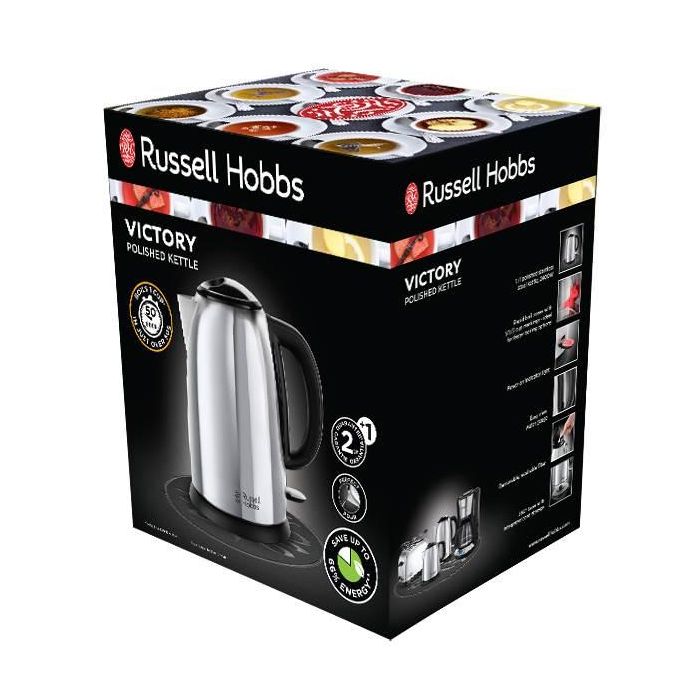 Russell Hobbs Hervidor 23930-70 Victory 1.7 Litros con Vertido Perfecto y Ebullición Rápida 7