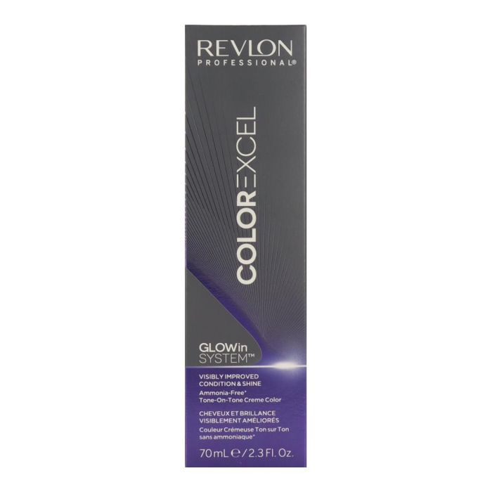Revlon Tinte Profesional Color Excel Glowin 9.11 – Rubio Muy Claro Ceniza Intenso 70ml para Matizar y Neutralizar Amarillos