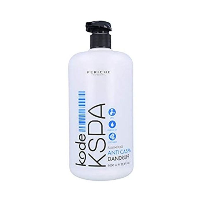 Periche Shampoo Kspa Dandruff Anticaspa con Piritionato de Zinc, Aceite de Marula y Extracto de Pepino 1000 ml Periche Shampoo Kspa Dandruff Anticaspa con Piritionato de Zinc, Aceite de Marula y Extracto de Pepino 1000 ml