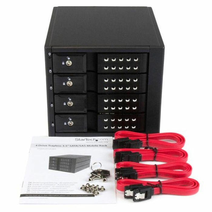 Rack Startech HSB4SATSASBA Portátil 2 Rack Startech HSB4SATSASBA Portátil 2