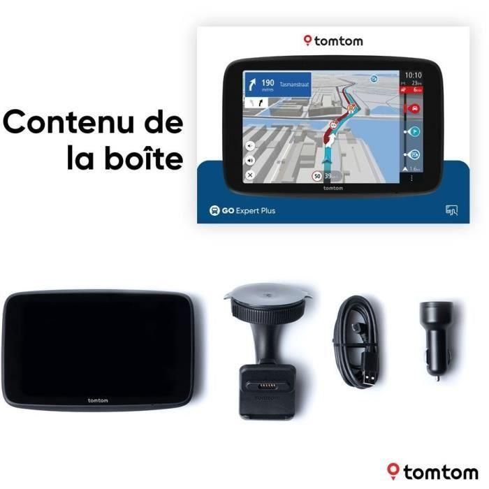 GPS para vehículos pesados - TOM TOM - GO Expert Plus - Pantalla HD 6 - Planificación de rutas para vehículos grandes - Mapas del mundo 2 GPS para vehículos pesados - TOM TOM - GO Expert Plus - Pantalla HD 6 - Planificación de rutas para vehículos grandes - Mapas del mundo 2