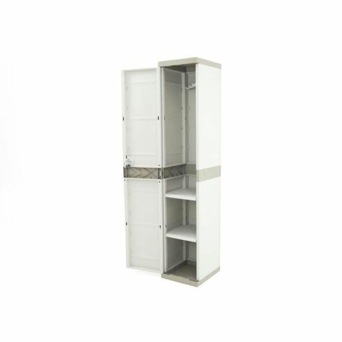 Plastiken Armario alto con 1 puerta y 2 baldas, 35 cm 2 Plastiken Armario alto con 1 puerta y 2 baldas, 35 cm 2