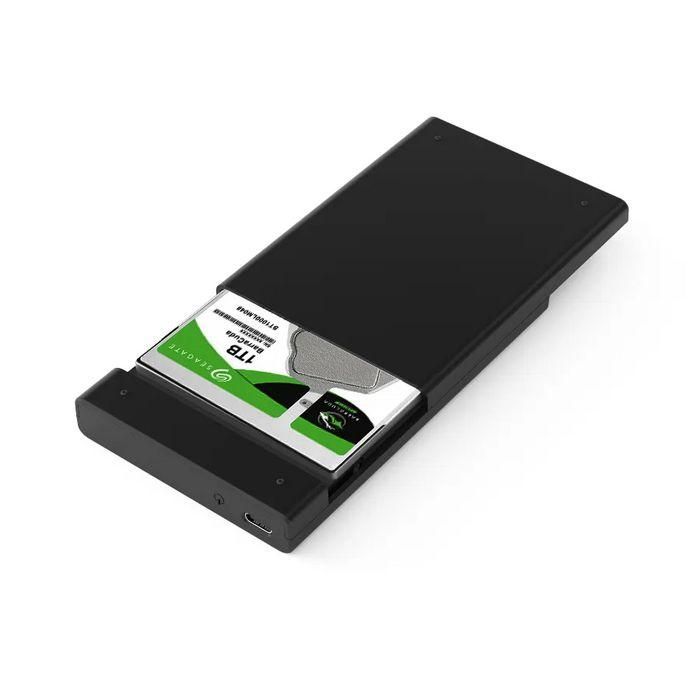 CoreParts Type C USB3.1 Gen. 2 External HDD/SSD Enclosure, Supports all 2.5" (9.5mm) SATA HDD/SSD, LED indicator, Plastic Housing 1 CoreParts Type C USB3.1 Gen. 2 External HDD/SSD Enclosure, Supports all 2.5" (9.5mm) SATA HDD/SSD, LED indicator, Plastic Housing 1