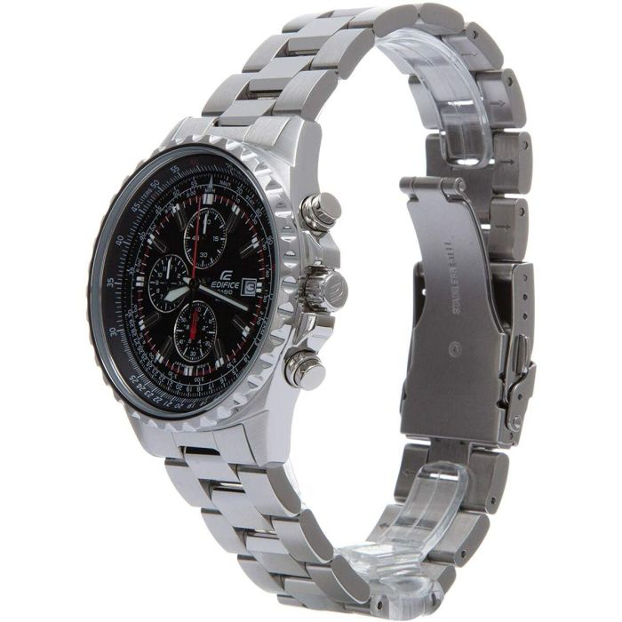 Reloj Hombre Casio 527D-1AVEF Negro Plateado 3 Reloj Hombre Casio 527D-1AVEF Negro Plateado 3