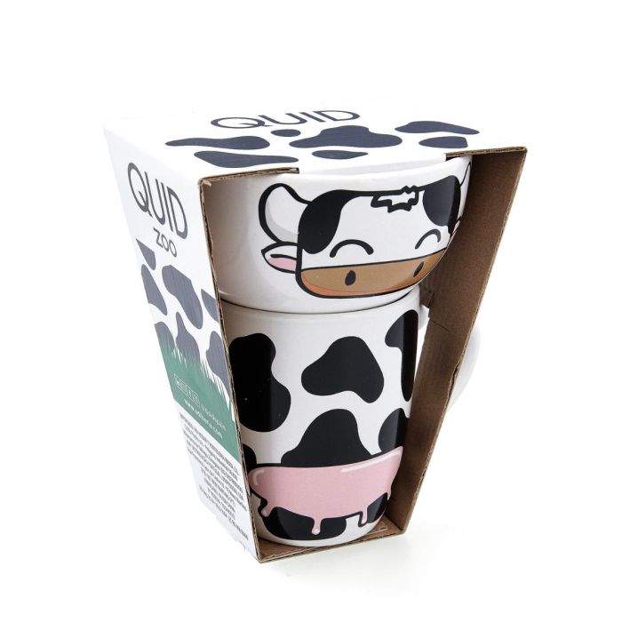 Set Infantil Mug y Bol Cerámico Zoo Quid 38 cL & 50 cL 1