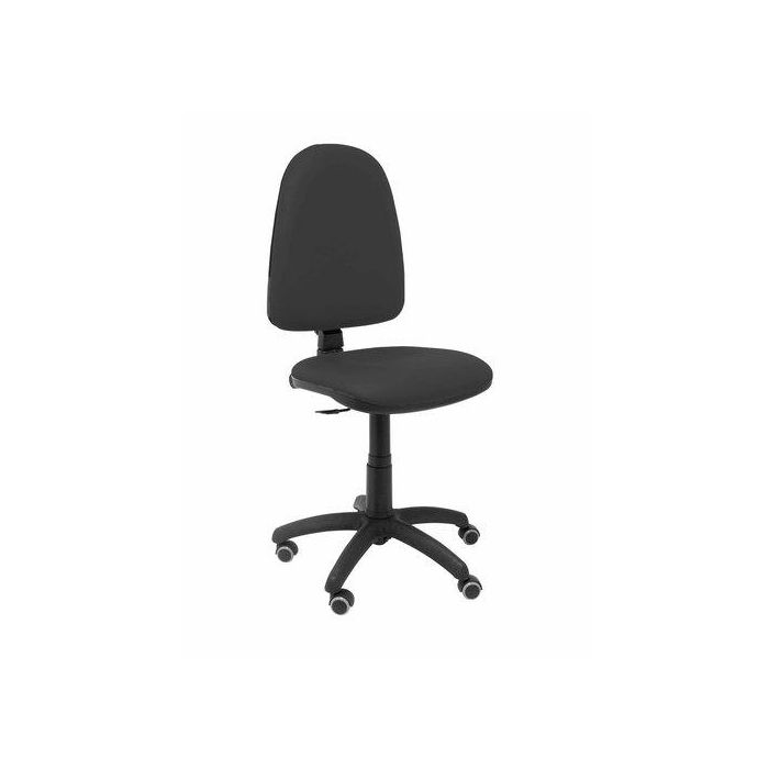 Silla Piqueras Y Crespo Ayna Mecanismo Contacto Permanente Ruedas De Parquet Asiento Y Respaldo Tapizado Similpiel Negro