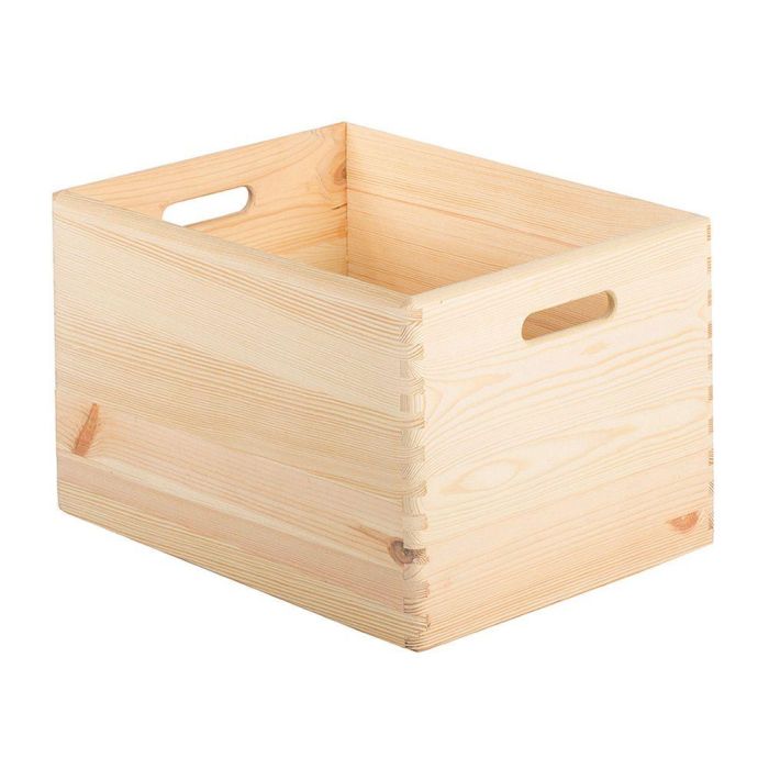 Astigarraga Caja de pino macizo 40 x 30 x 23 cm Astigarraga Caja de pino macizo 40 x 30 x 23 cm