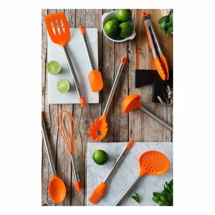 Set de Utensilios para Cocina BRA A195011 Naranja (6 pcs) 2