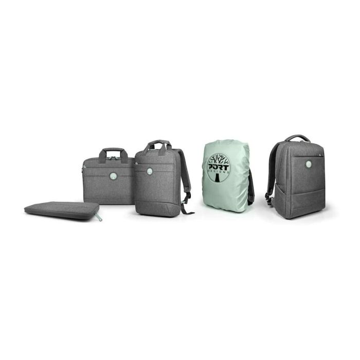 Funda para Portátil Port Designs YOSEMITE Eco Gris Monocromo 15,6" 20 Funda para Portátil Port Designs YOSEMITE Eco Gris Monocromo 15,6" 20
