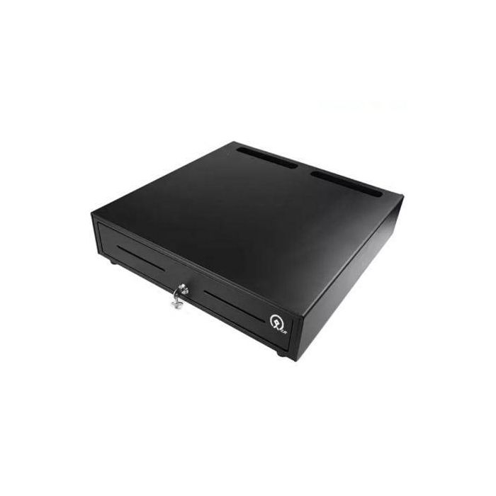 Premier 460 HQ-B Cajón Portamonedas Automático Negro 46x46.5cm, 5 Compartimentos Billetes, 8 Gavetas Monedas, RJ12 24V 0 Premier 460 HQ-B Cajón Portamonedas Automático Negro 46x46.5cm, 5 Compartimentos Billetes, 8 Gavetas Monedas, RJ12 24V 0