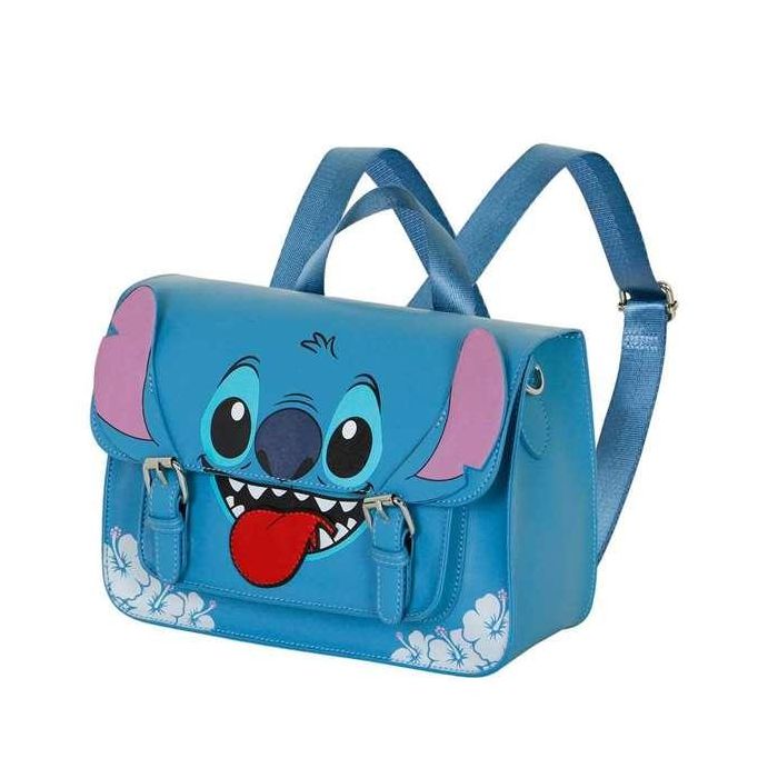 Karactermania Bolso-Mochila Satchel Lilo y Stitch Tongue Azul 27 x 11,5 x 20 cm 4