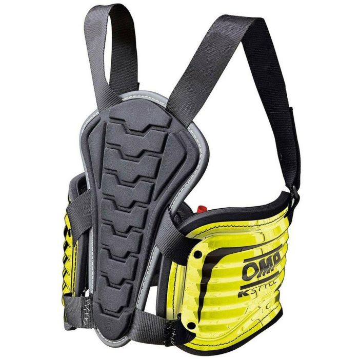 Costillar Omp Kart Pro Rib Negro - Amarillo Fluo Talla M-L OMPKK0-0048-A01-178-ML