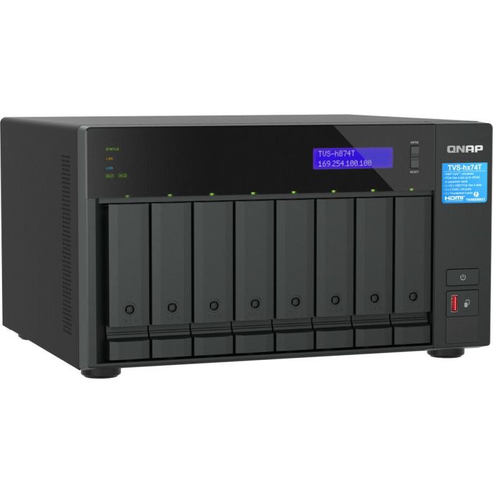 Almacenamiento en Red NAS Qnap TVS-H874T-I7-32G Negro 3