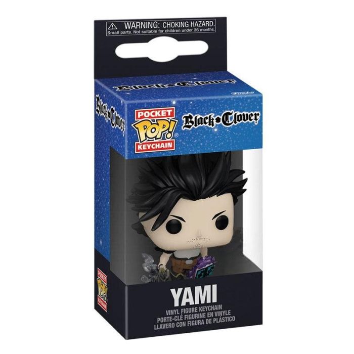 Funko Llavero Keychain Black Clover Yami - Colección Pop 1 Funko Llavero Keychain Black Clover Yami - Colección Pop 1