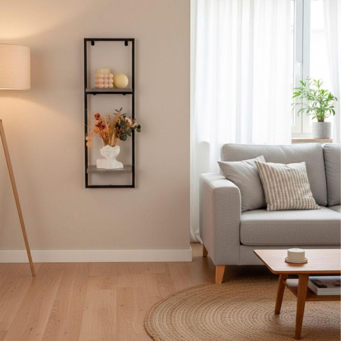 Estantería Max Home Hierro Madera MDF 25 X 75 X 20 CM (4 Unidades) 5