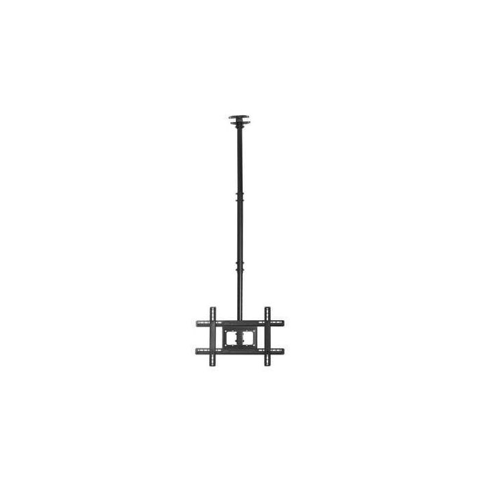 AISENS - SOPORTE DE TECHO GIRATORIO, INCLINABLE, EXTENSIBLE PARA MONITOR/TV 50KG DE 37-80, NEGRO 2 AISENS - SOPORTE DE TECHO GIRATORIO, INCLINABLE, EXTENSIBLE PARA MONITOR/TV 50KG DE 37-80, NEGRO 2
