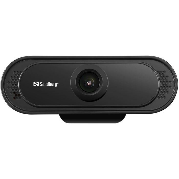 Sandberg Webcam USB 1080P Saver Full HD con Micrófono Estéreo Integrado y Abrazadera para Portátil, Plug & Play para Videoconferencias 4 Sandberg Webcam USB 1080P Saver Full HD con Micrófono Estéreo Integrado y Abrazadera para Portátil, Plug & Play para Videoconferencias 4