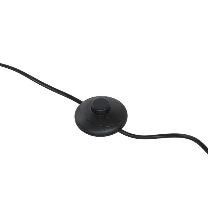 DKD Home Decor Lámpara de Pie Moderna Blanca 40x40x150 cm Metal Poliester 4