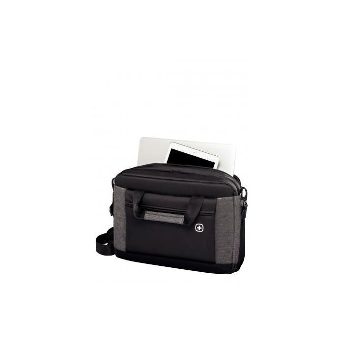 WENGER Underground Notebook Tasche fuer 35,8 bis 39,6cm 14,1 bis 15,6Zoll Toploader Tablet Laptop schwarz 1 WENGER Underground Notebook Tasche fuer 35,8 bis 39,6cm 14,1 bis 15,6Zoll Toploader Tablet Laptop schwarz 1
