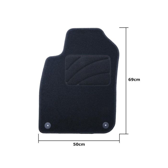 Set de Alfombrillas para Coche OCC Motorsport OCCD0024 5 Piezas 3 Set de Alfombrillas para Coche OCC Motorsport OCCD0024 5 Piezas 3