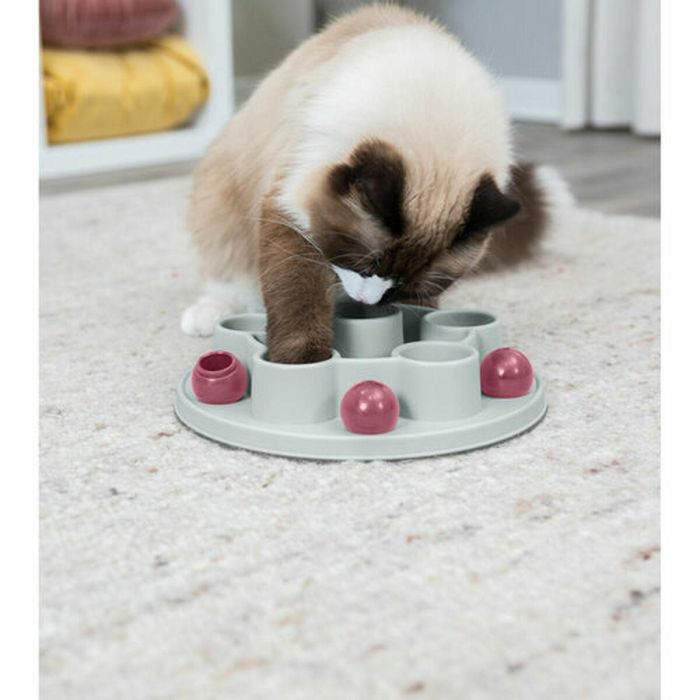 Trixie TRI4011905458953 Juego de Estrategia para Gatos Pentágono ø 28 cm 18