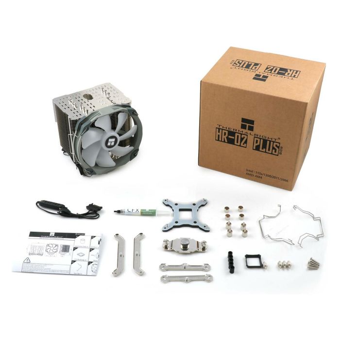 Thermalright HR-02 Plus Disipador CPU para Procesadores 115x/1200/20xx/1366/AM4/AM5 2