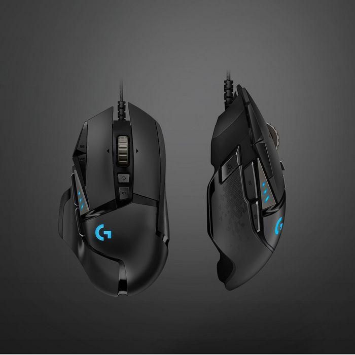 Logitech 910-005470 Ratón Gaming G502 Hero 25600 DPI RGB LIGHTSYNC, 11 Botones Programables, Peso Ajustable y Negro 5 Logitech 910-005470 Ratón Gaming G502 Hero 25600 DPI RGB LIGHTSYNC, 11 Botones Programables, Peso Ajustable y Negro 5