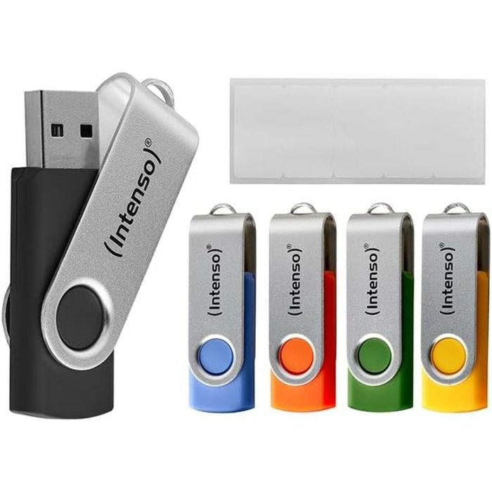 Memoria USB INTENSO Basic Line 4 GB 10 Unidades (10 Unidades) 4 Memoria USB INTENSO Basic Line 4 GB 10 Unidades (10 Unidades) 4