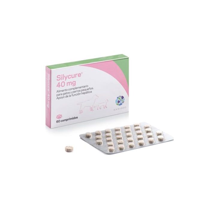 Silycure 40 mg 60 Comprimidos Perro-Gato