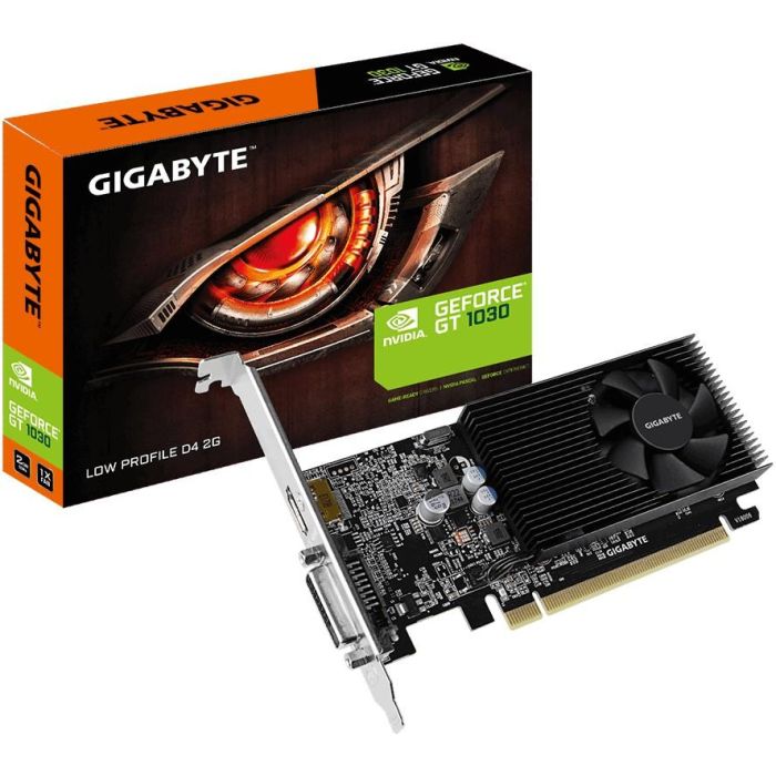 Gigabyte Tarjeta Gráfica GT1030 2GB LP DDR4 1Fan 0 Gigabyte Tarjeta Gráfica GT1030 2GB LP DDR4 1Fan 0
