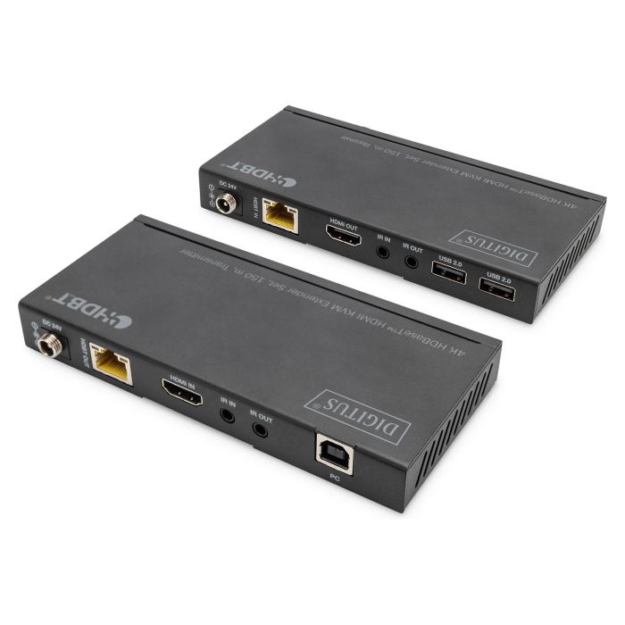 Digitus 4K HDBaseT HDMI KVM Extender Set USB 2.0 150m 1