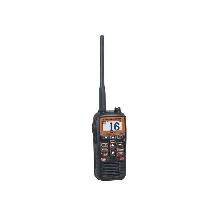 Standard Horizon VHF Portátil HX210E Impermeable Flotante 6W 0 Standard Horizon VHF Portátil HX210E Impermeable Flotante 6W 0