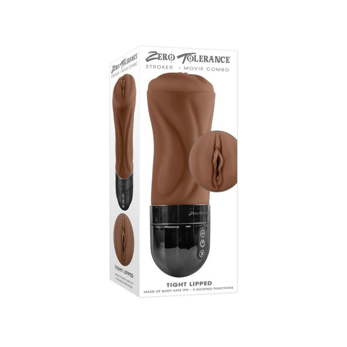 Masturbador Masculino Zero Tolerance Zero Tolerance Marrón 2 Masturbador Masculino Zero Tolerance Zero Tolerance Marrón 2