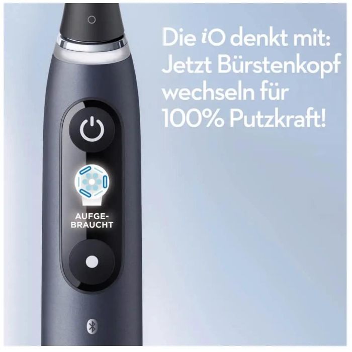 Oral-B iO Series 9N Black Onyx - Cepillo Dental Eléctrico Vibratorio con 7 Modos de Limpieza y Sensor de Presión Inteligente 6